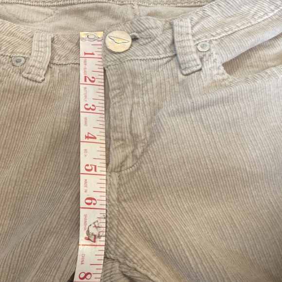 bcbgmaxazria jeans sophie twisted flare corduroy 27 - Picture 3 of 8